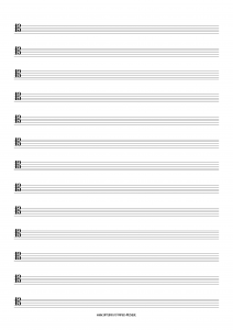 papier musique gratuit download pdf clé clef ut 4