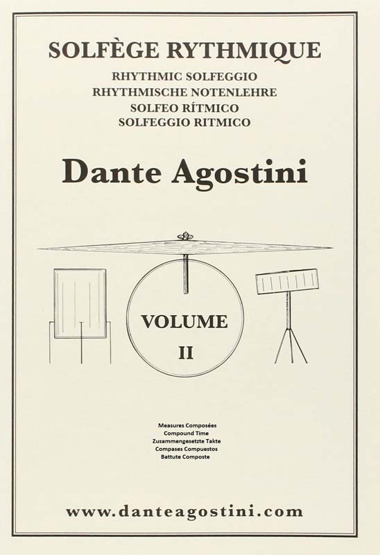 methode dante agostini solfege rythmique volume 2 livres de musique