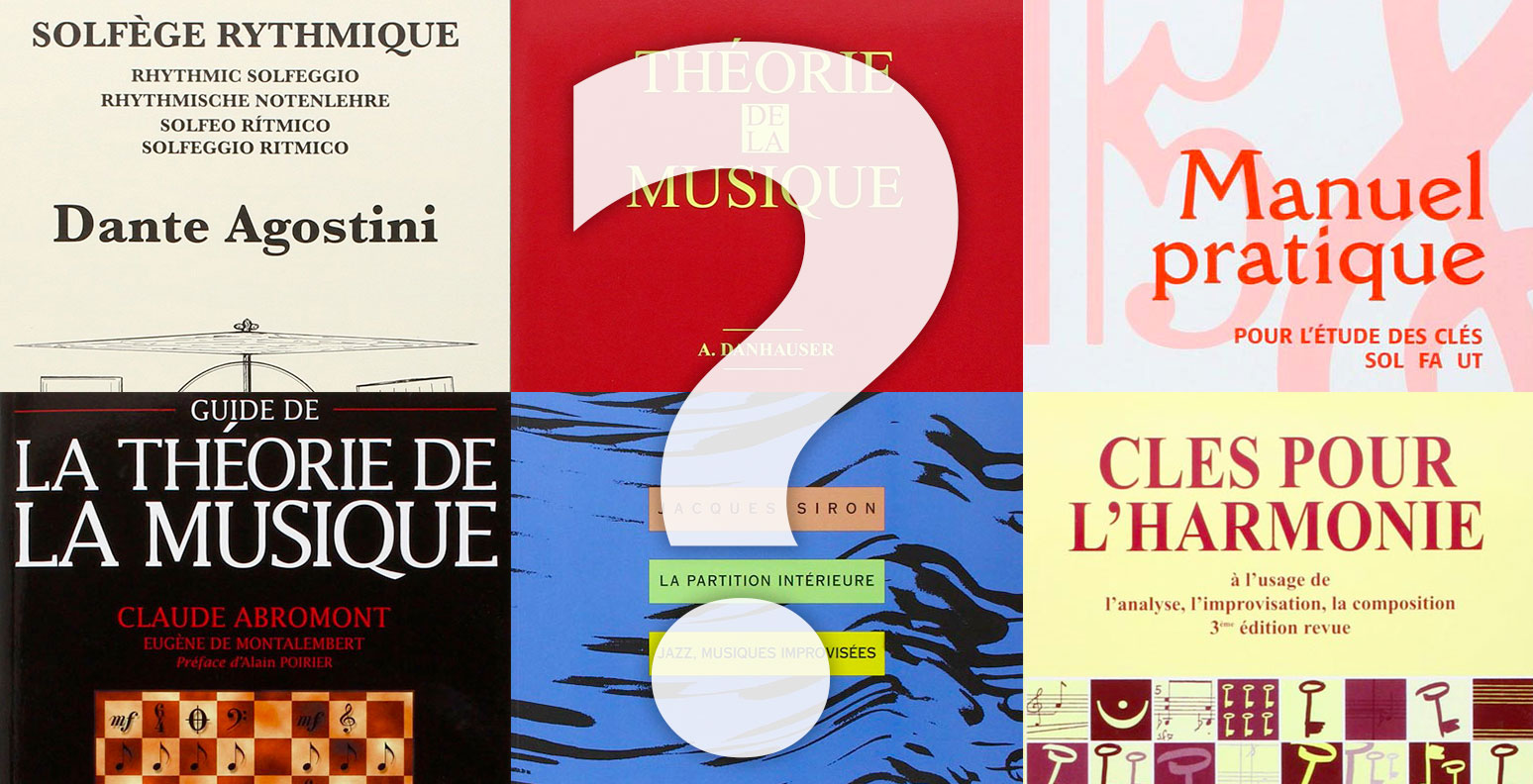 Livres de Musique et méthodes de référence