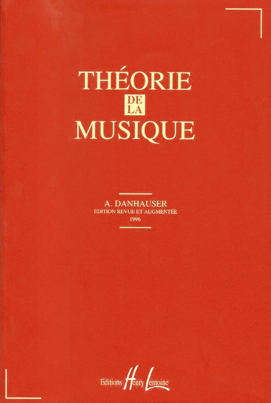 theorie de la musique adolphe a dahauser édition revue et augmentée henri lemoine