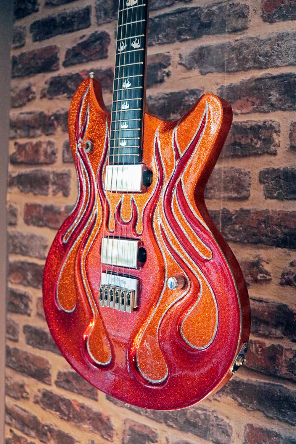 boutique guitar showcase mcswain flammes