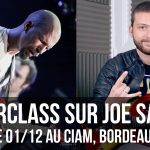 Masterclass sur Joe Satriani au CIAM à Bordeaux, avec Pascal Vigné & Saturax